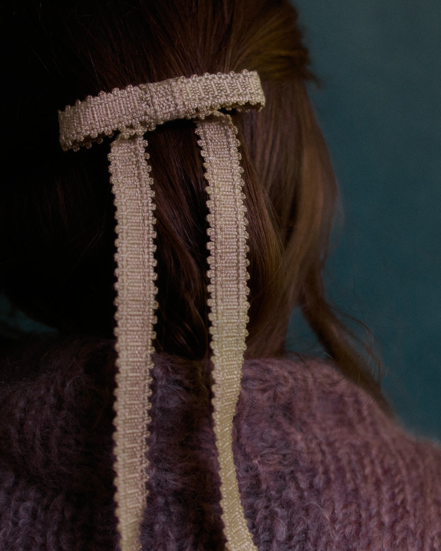 Ruban . Grain de lin