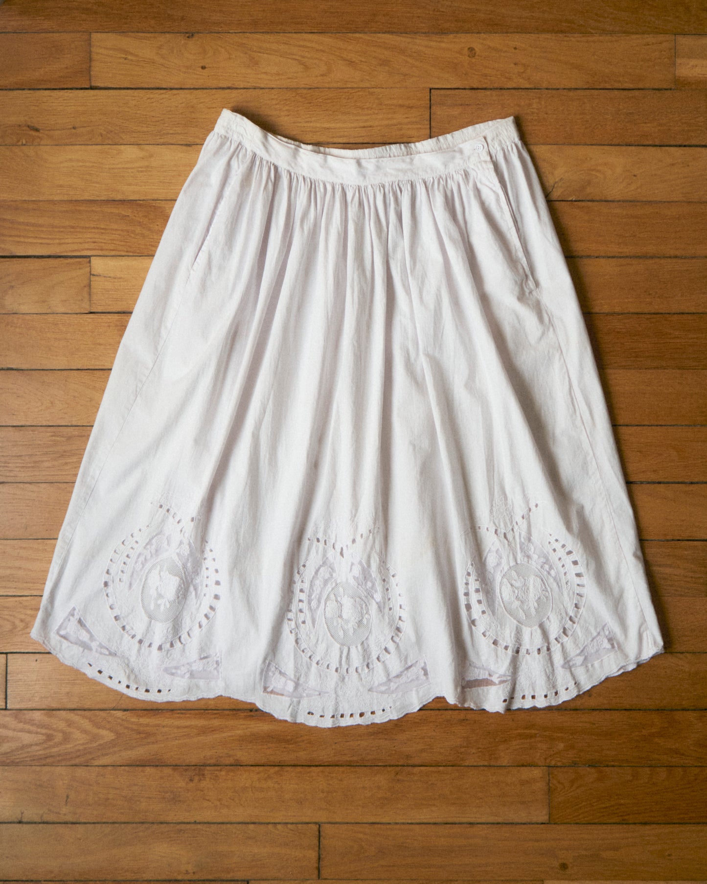 Lace Cotton Skirt