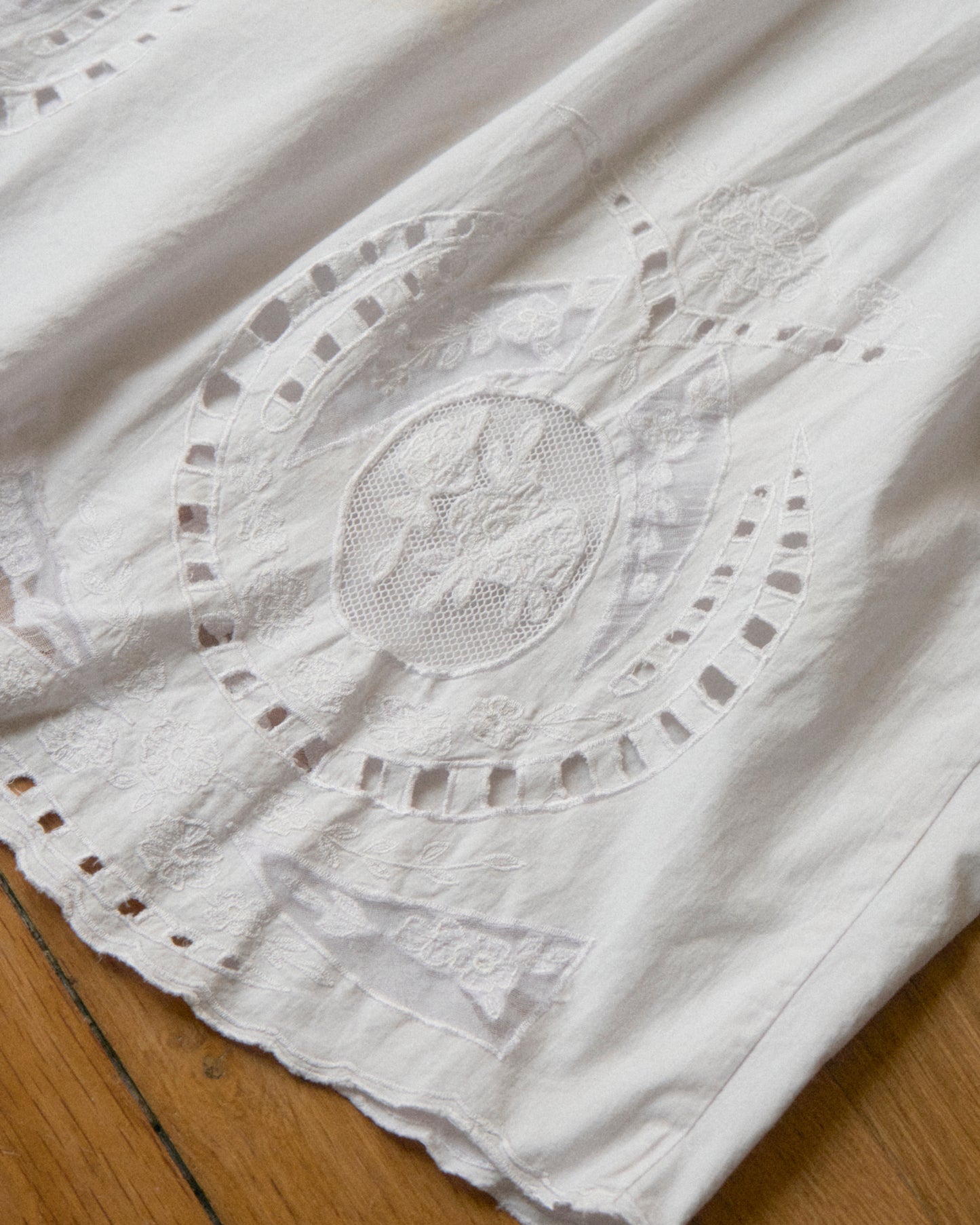 Lace Cotton Skirt