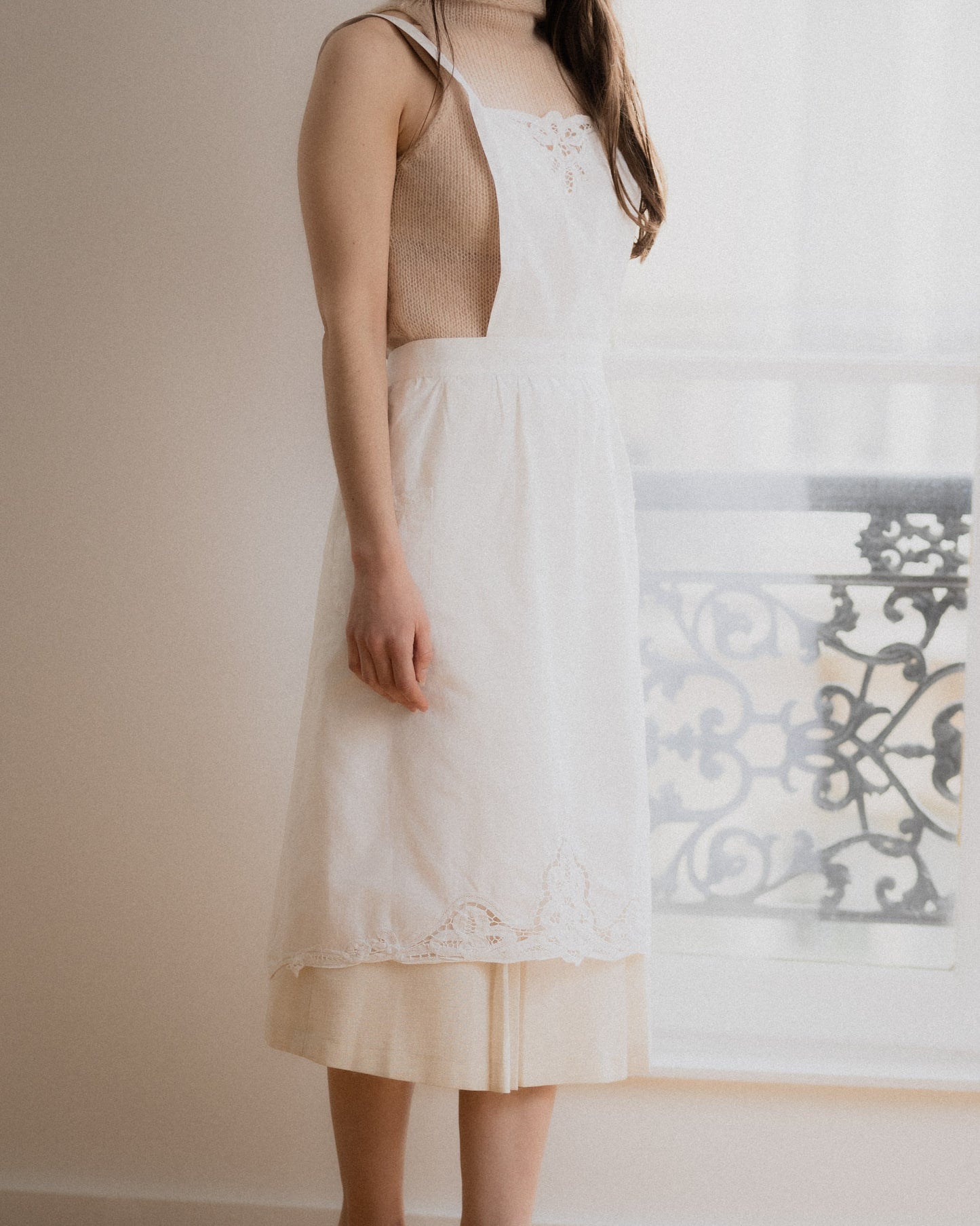 Embroidered Apron