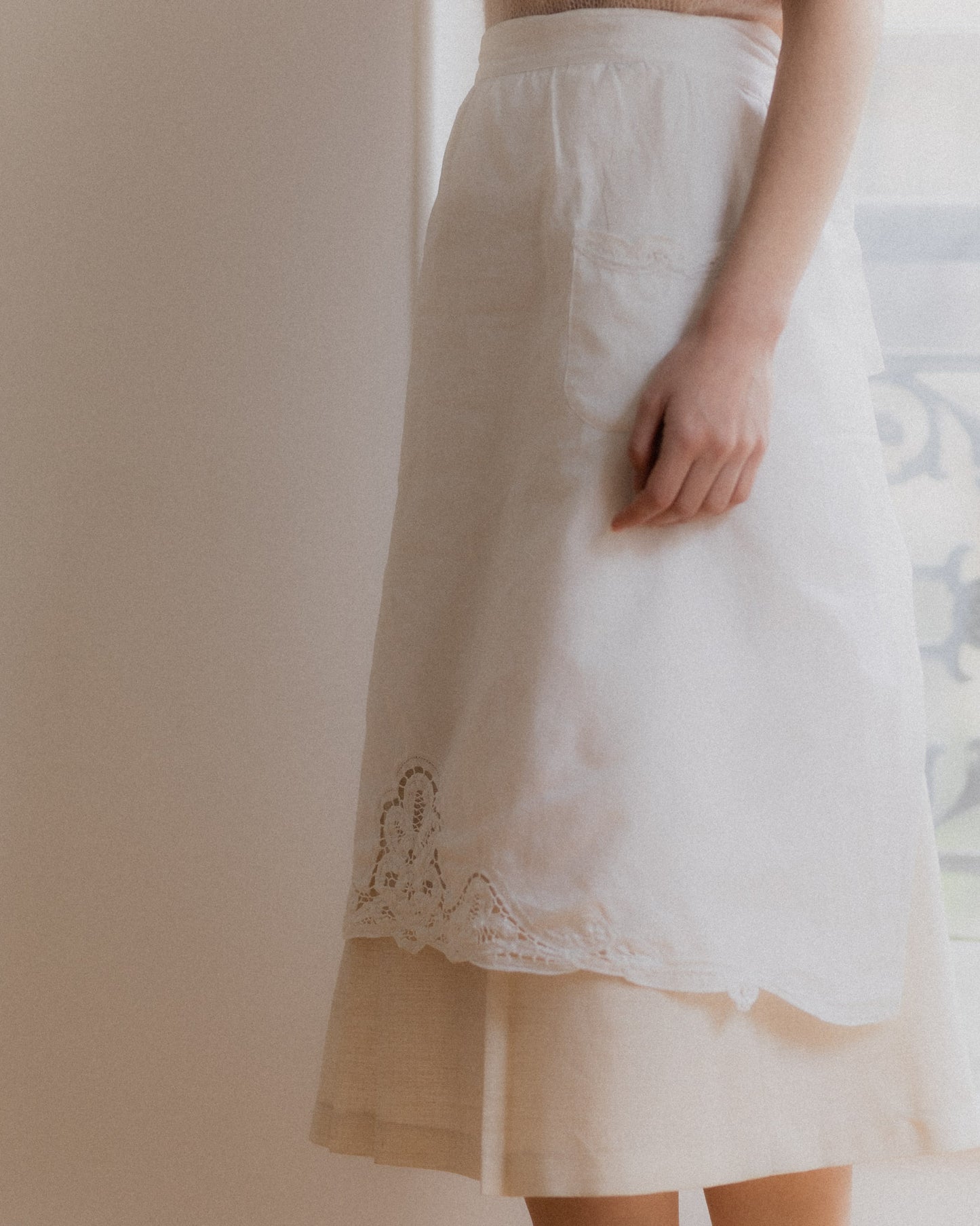 Embroidered Apron