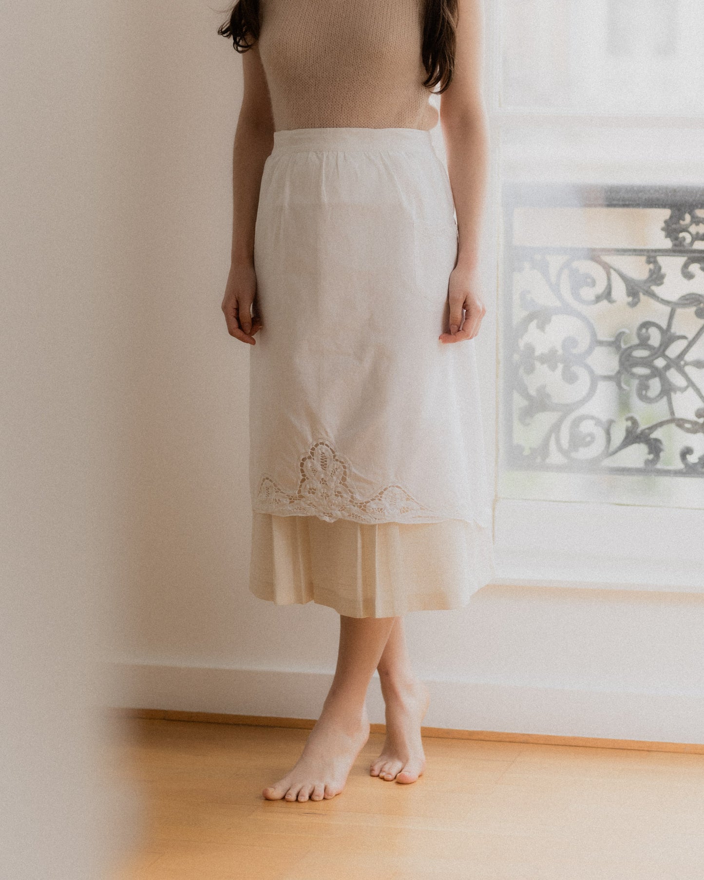 Embroidered Apron