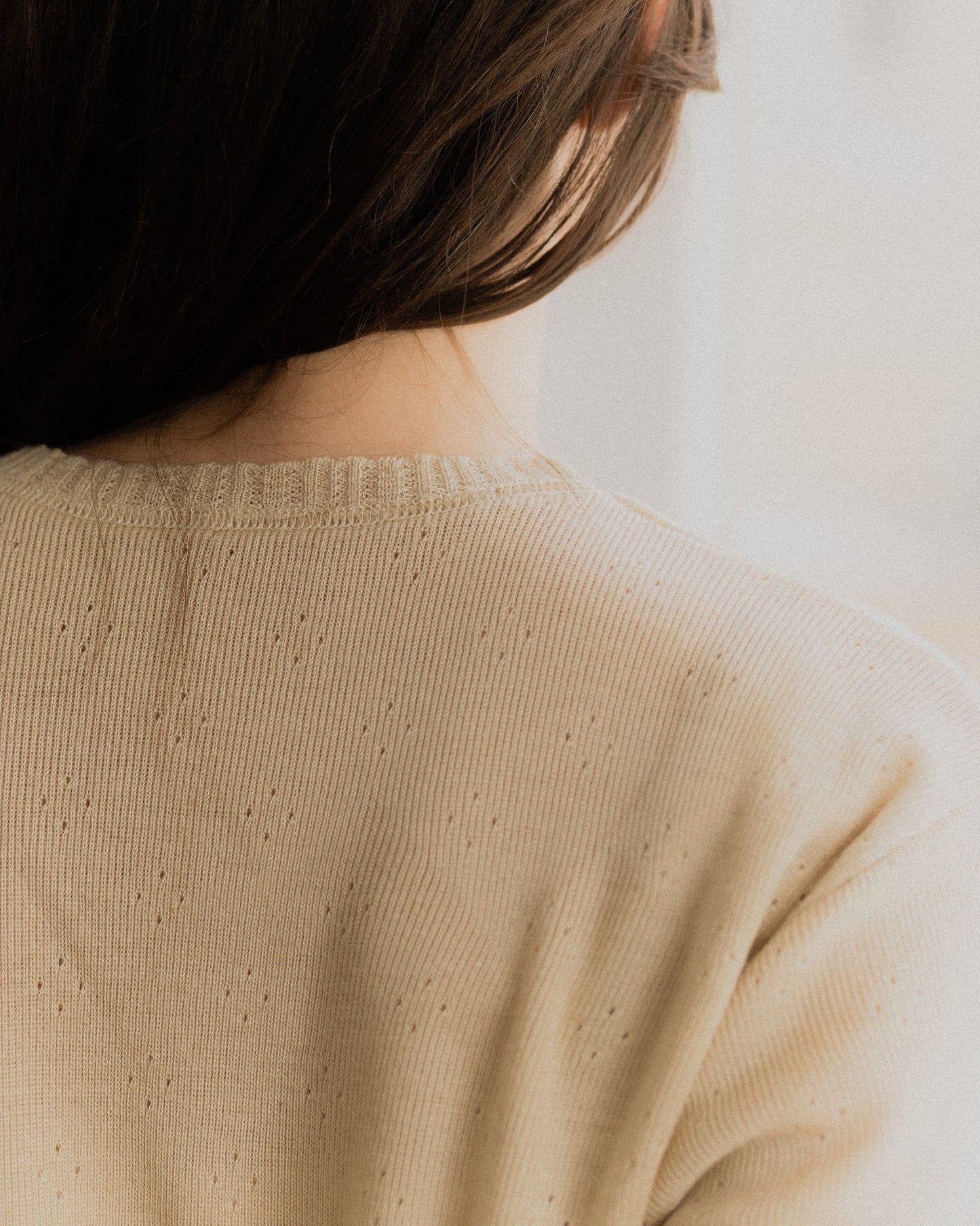 Flowery Knit Top